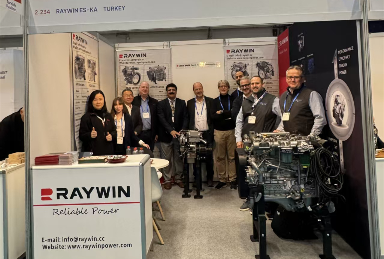展会回首丨润威RAYWIN船机惊艳亮相2025荷兰METS，，，，，引领船无邪力新潮流